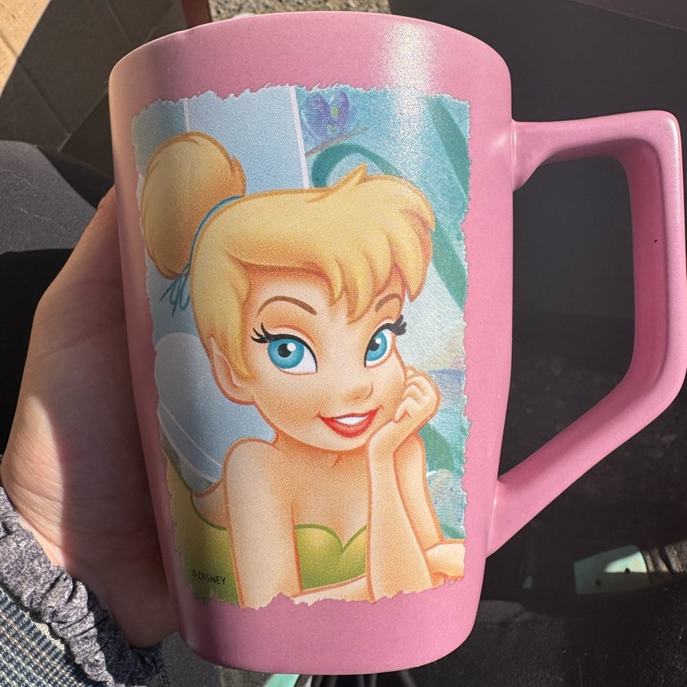 Pink Tinker Bell Mug
